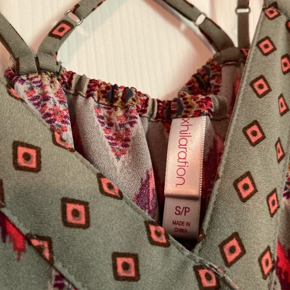 Target Xhilaration A Line Empire Dress Multi-colored S Above The Knee - Picture 2 of 3